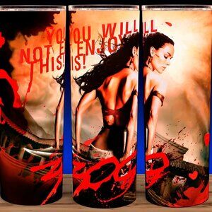 300 Queen of Sparta You Will Not Enjoy This Action Movie Cup Mug Tumbler